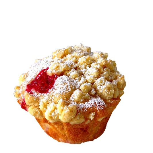 Berry crumble muffin