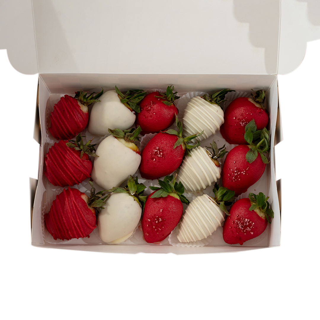 Personalized message strawberry box