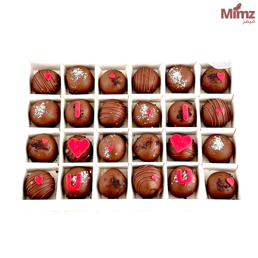 Valentine Truffles (24 Pcs)